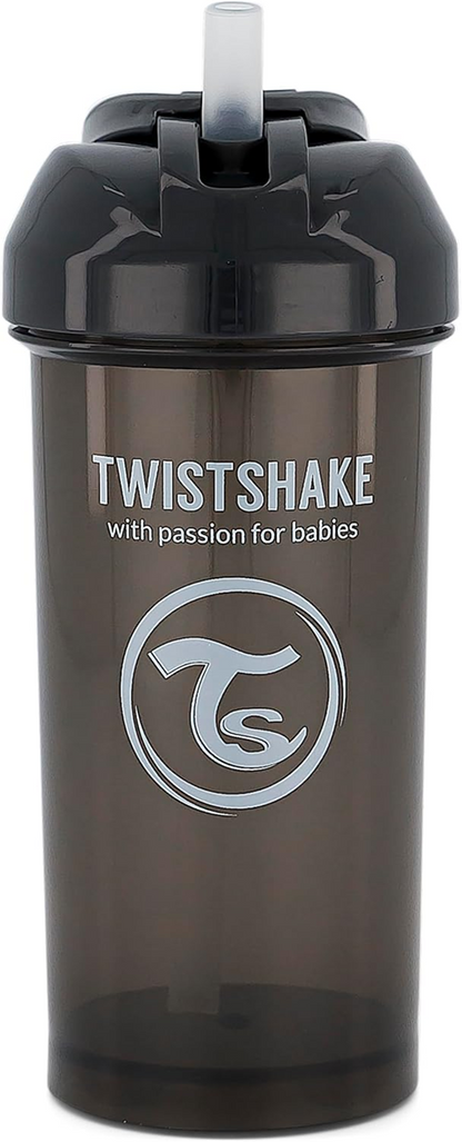 TWISTSHAKE Vaso antigoteo con pajita 360 ml 6 m+