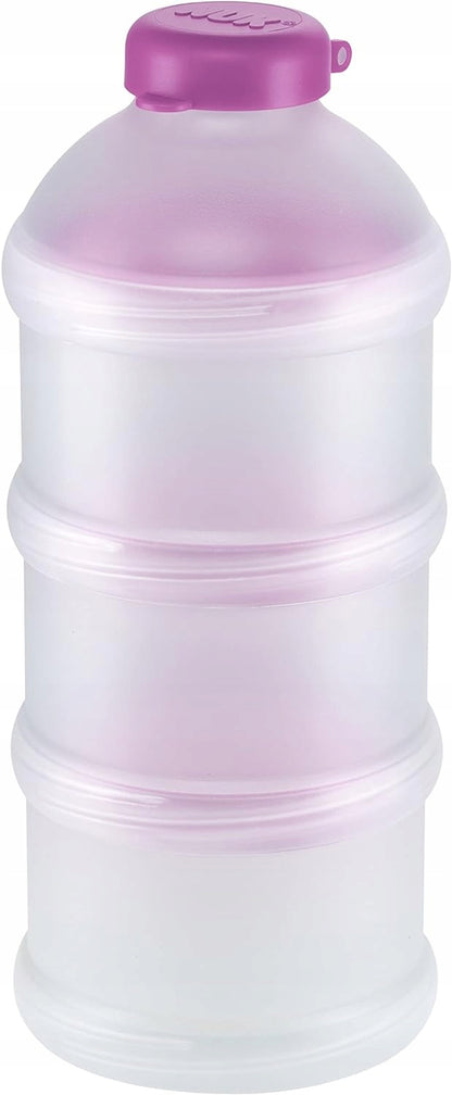 NUK pojemnik na mleko modyfikowane, pojemnik na mleko w proszku BPA free, 0 m+, do podróży