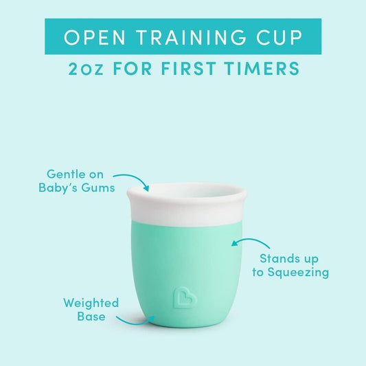 Vaso abierto 360 de silicona MUNCHKIN 4 meses+ 60 ml