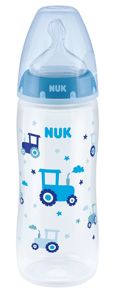 NUK First Choice+ 0-6 m BIBERÓN 300 ml con indicador de temperatura