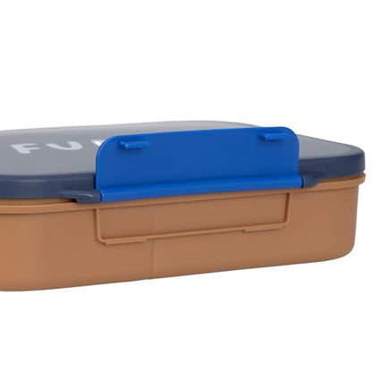 LÄSSIG Little Gang Smile fiambrera con compartimentos tipo bento