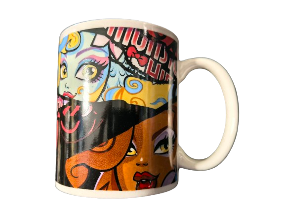 Taza de porcelana MONSTER HIGH para bebidas calientes 300 ml 8 años+