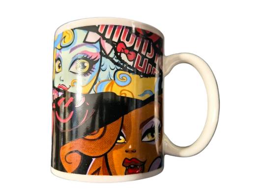 Taza de porcelana MONSTER HIGH para bebidas calientes 300 ml 8 años+