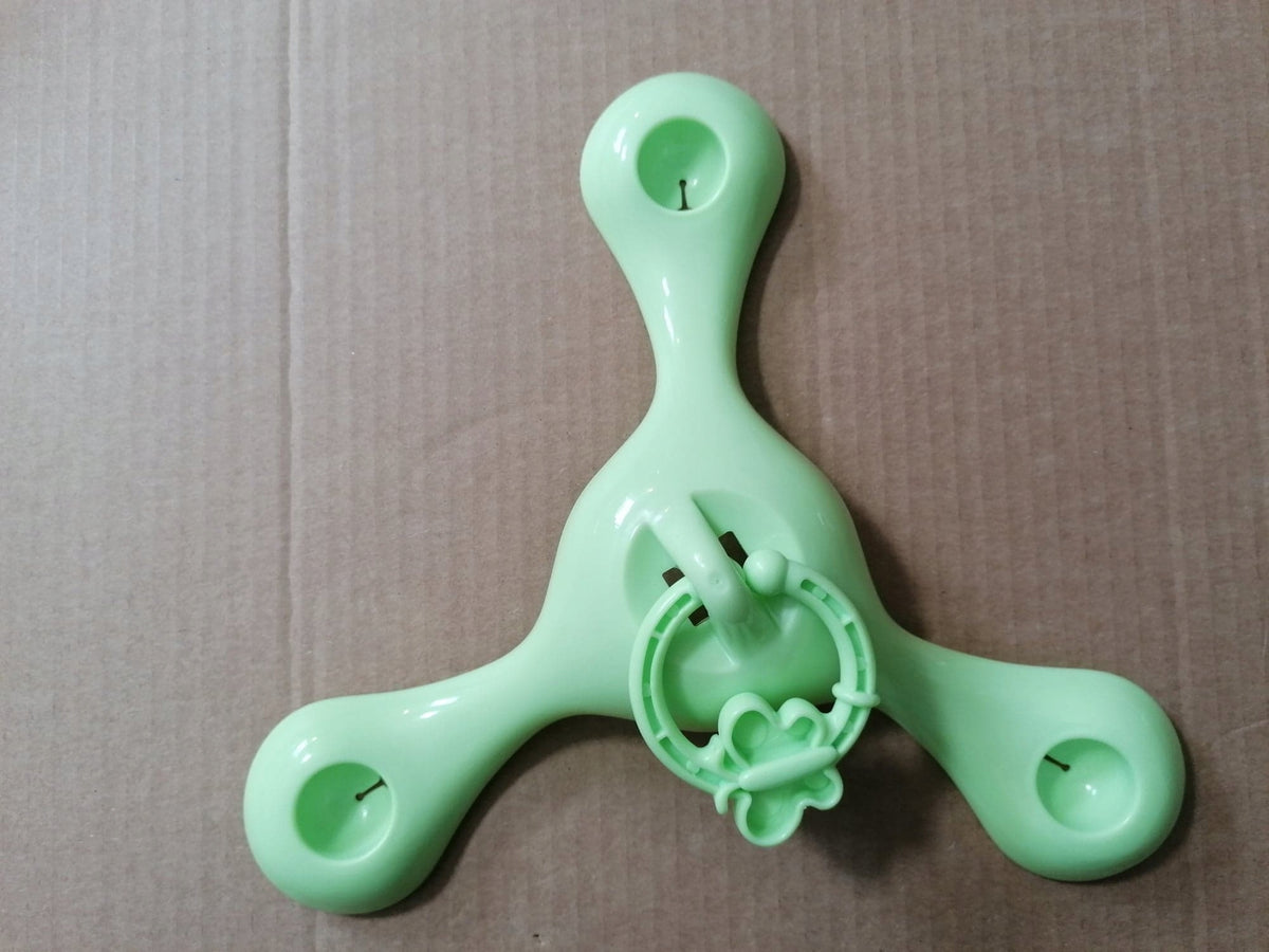 FISHER PRICE karuzela projektor bez pilota, zielony element karuzeli z misiami w stanie powystawowym