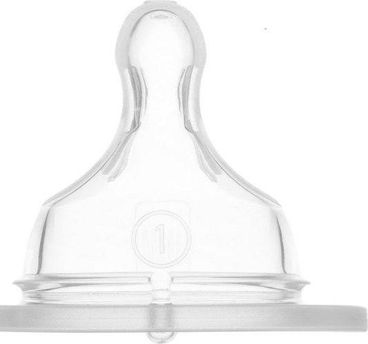 MAM Feel Good biberón de vidrio 90 ml 0 m+ tetina 1
