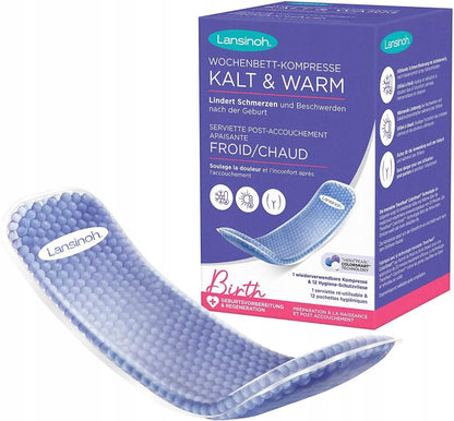 LANSINOH compresa de gel CALIENTE / FRÍA para la zona íntima