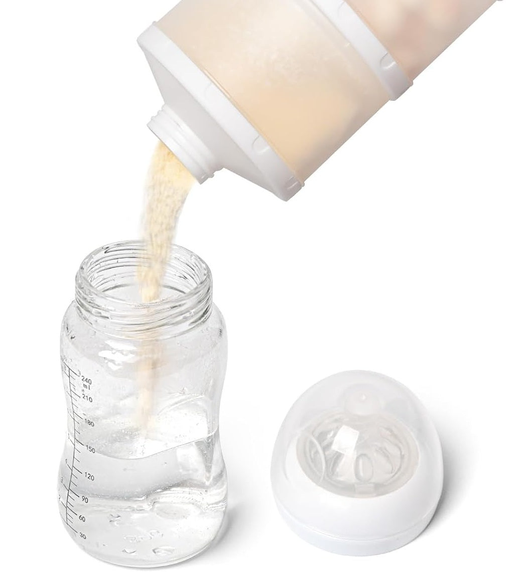 TERMICHY recipientes para leche de fórmula y aperitivos, 2 unidades de 6 x 60 g