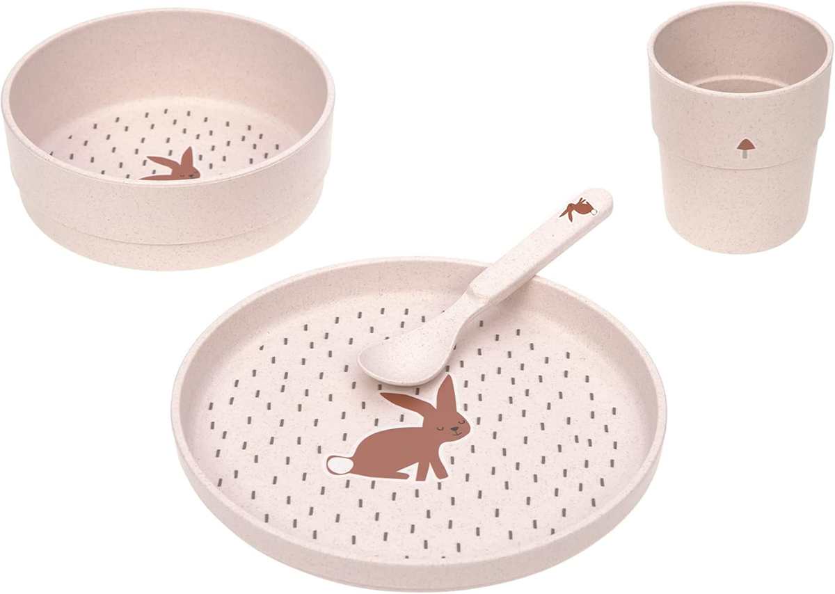 LASSIG set de vajilla sin melamina Little Forest Rabbit