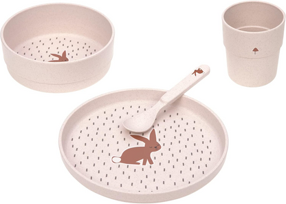 LASSIG set de vajilla sin melamina Little Forest Rabbit