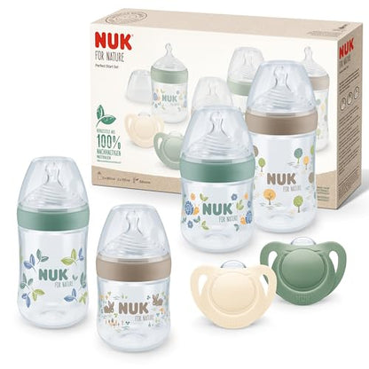 NUK for Nature Perfect Start set de biberones y chupetes 0–6 meses – imagen 1