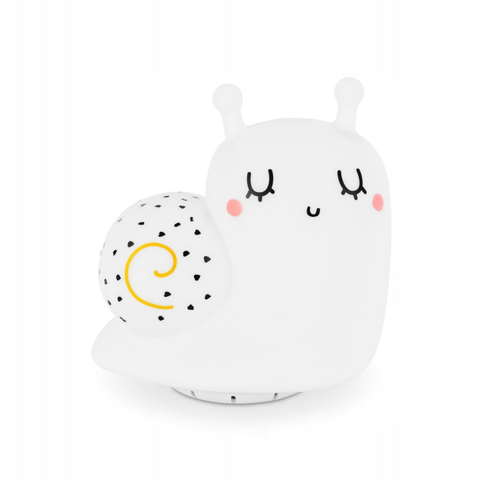 MINILAND Cosy Dreamer lámpara nocturna de silicona CARACOL 12,3 x 12,3 cm