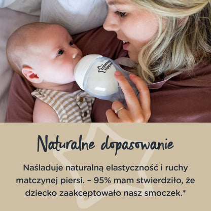 TOMMEE TIPPEE zestaw startowy butelek ANTI-COLIC, butelka Closer to Nature dla noworodka