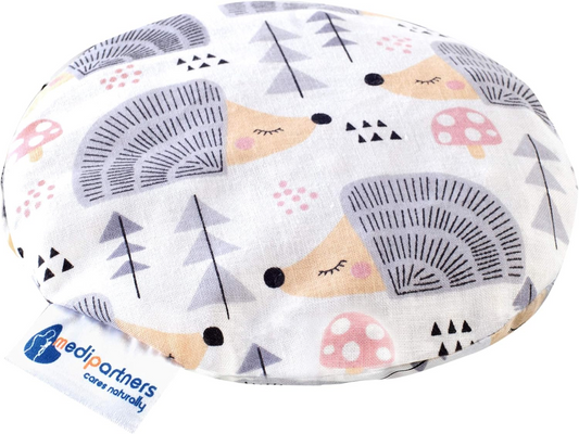 Cojín térmico de algodón con huesos de cereza MEDI PARTNERS ERIZOS 15 cm 180 g