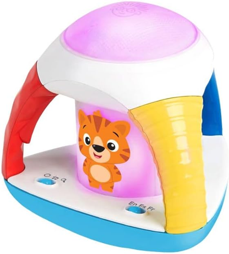 BABY EINSTEIN Calidoscopio de curiosidades con música, luces y colores en 3 idiomas