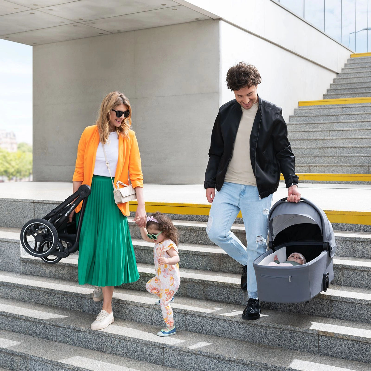 KINDERKRAFT carrycot for NEA stroller UPF50+ compact