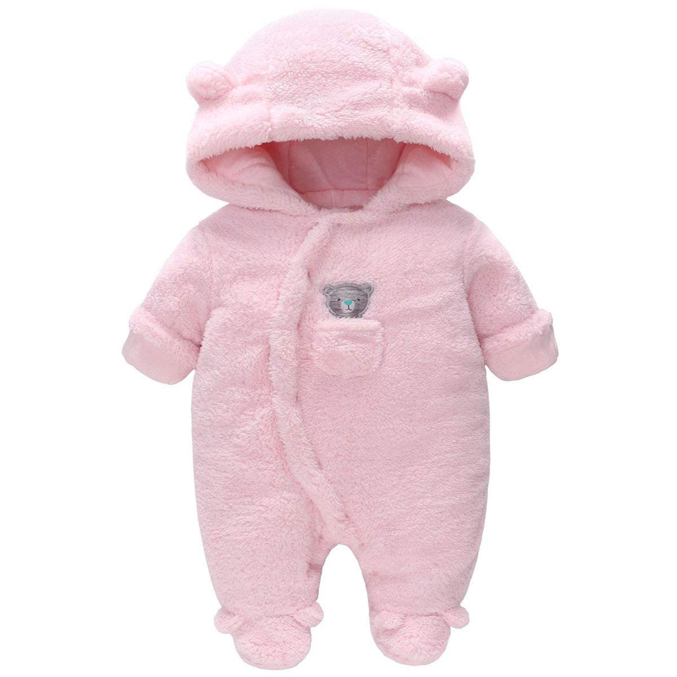 Mono de invierno con capucha para bebés 3-6 meses VINE