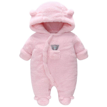 Mono de invierno con capucha para bebés 3-6 meses VINE