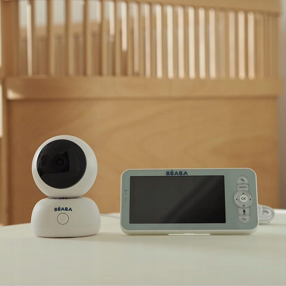 BEABA Zen Premium vigilabebés cámara 360° Full HD con aplicación móvil