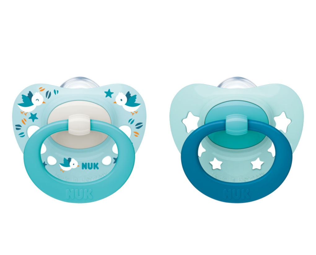 NUK SIGNATURE chupete calmante x2 0-6 meses