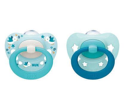 NUK SIGNATURE chupete calmante x2 0-6 meses