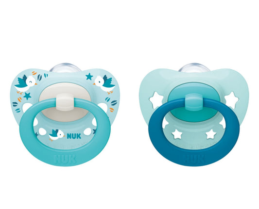 NUK SIGNATURE chupete calmante x2 0-6 meses