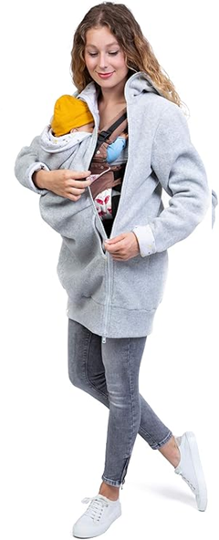 VIVA LA MAMA sudadera polar para mamá y niño para portabebés XL
