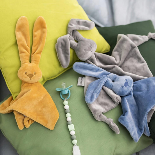 NATTOU cojín peluche CONEJO LAPIDOU 25 x 25 cm