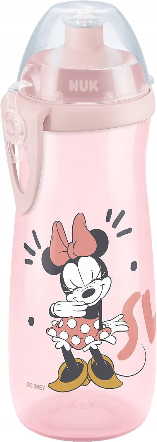 NUK Sports Cup BOTELLA Minnie 24 m+ boquilla push-pull 450 ml