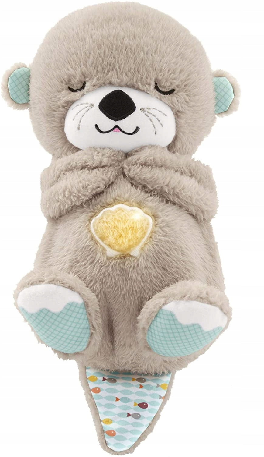 FISHER-PRICE nutria dormilona con barriguita en movimiento, sonidos y luz