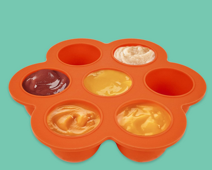 MAMMACITA recipientes de silicona para almacenamiento de alimentos, set de 2 unidades